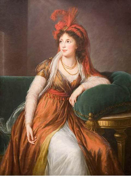 Portrait of Princess Galitzin